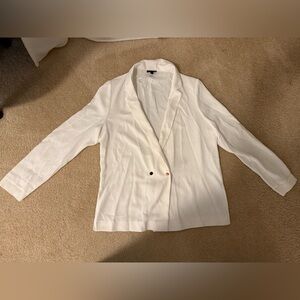 Topshop Classic White Blazer